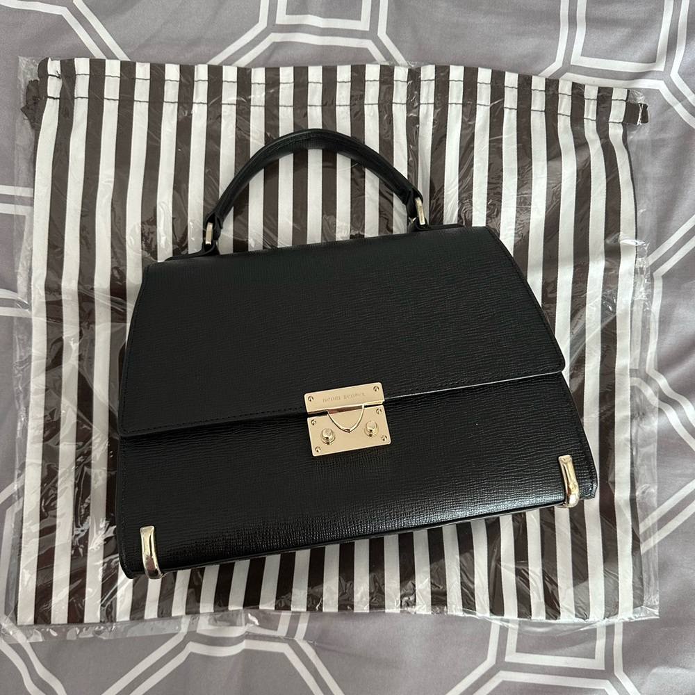 Henri Bendel Waldorf Top Handle Satchel